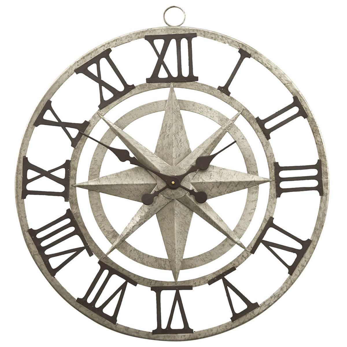 Compass Wall Clock Park Designs