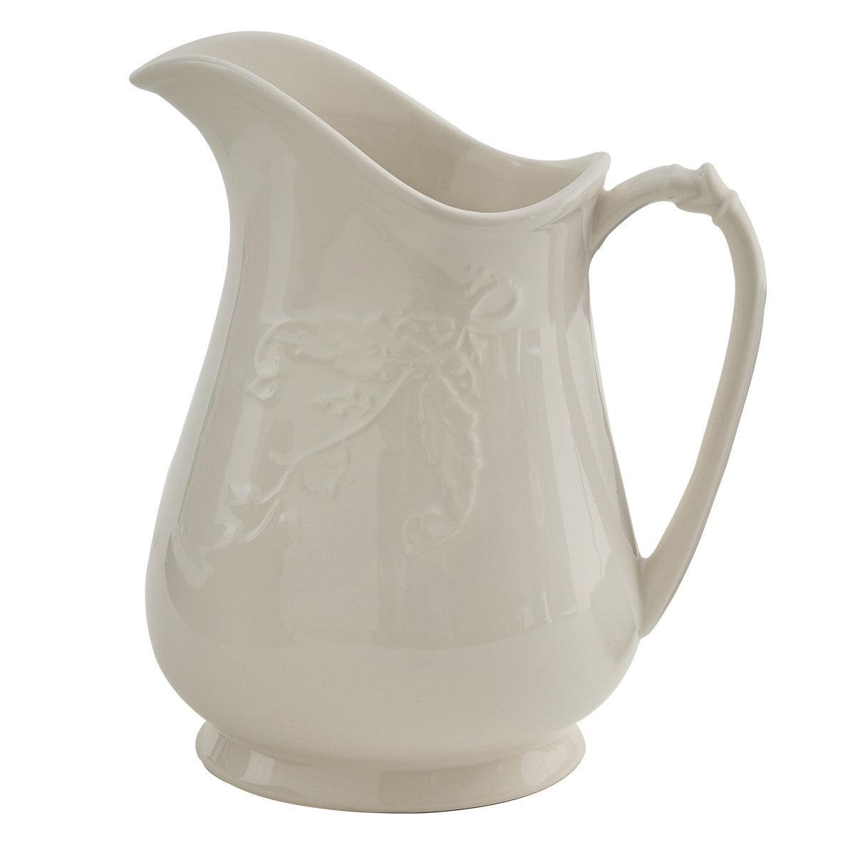 Stoneware Pitcher - Lily Of Valley Park Designs - The Fox Decor