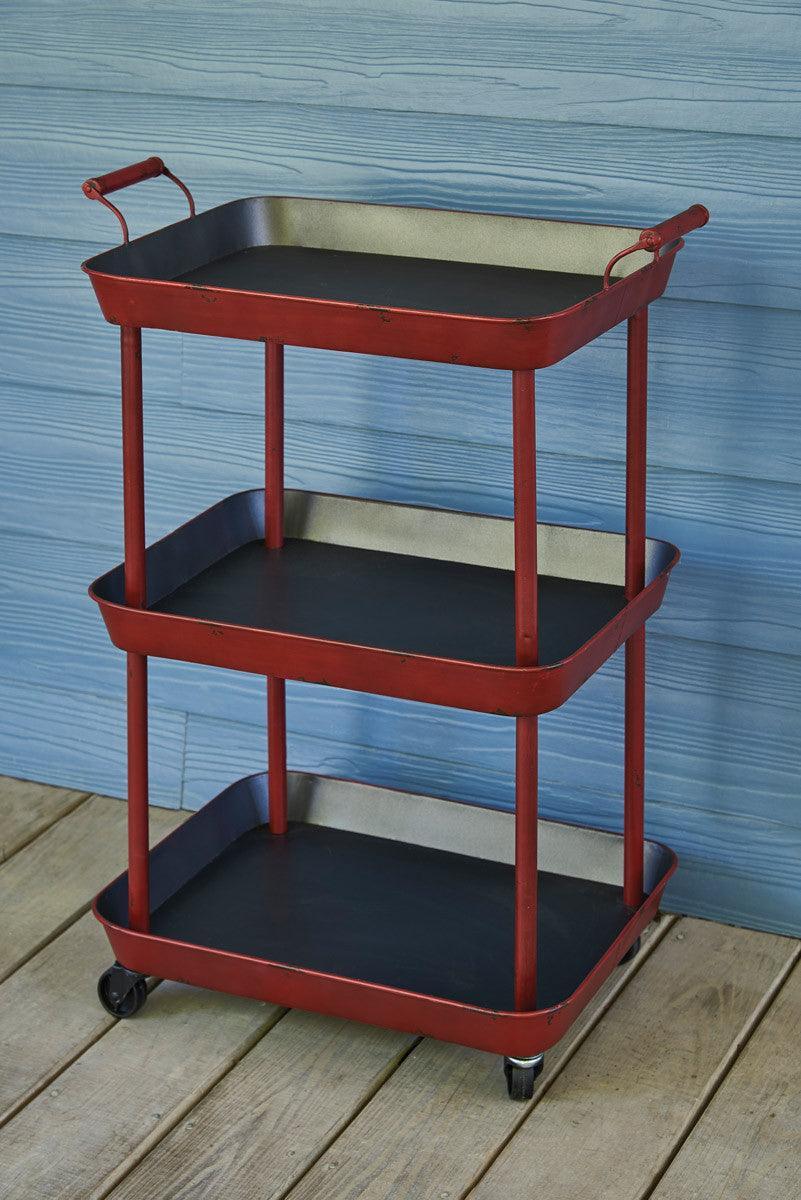 Utility Cart - Red Park Designs - The Fox Decor