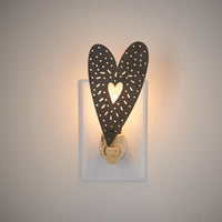 Thumbnail for Punched Heart Night Light - Park Designs