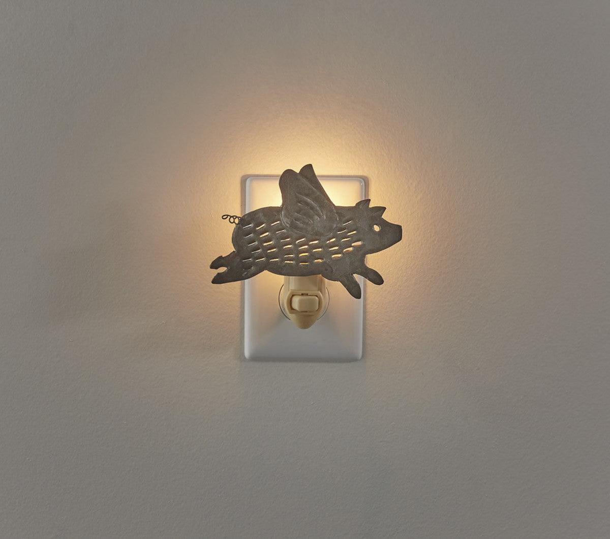 Flying Pig Night Light - Park Designs - The Fox Decor