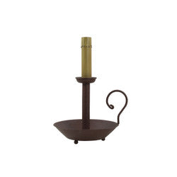Chamberstick Lamp - Red 13" Park Designs - The Fox Decor