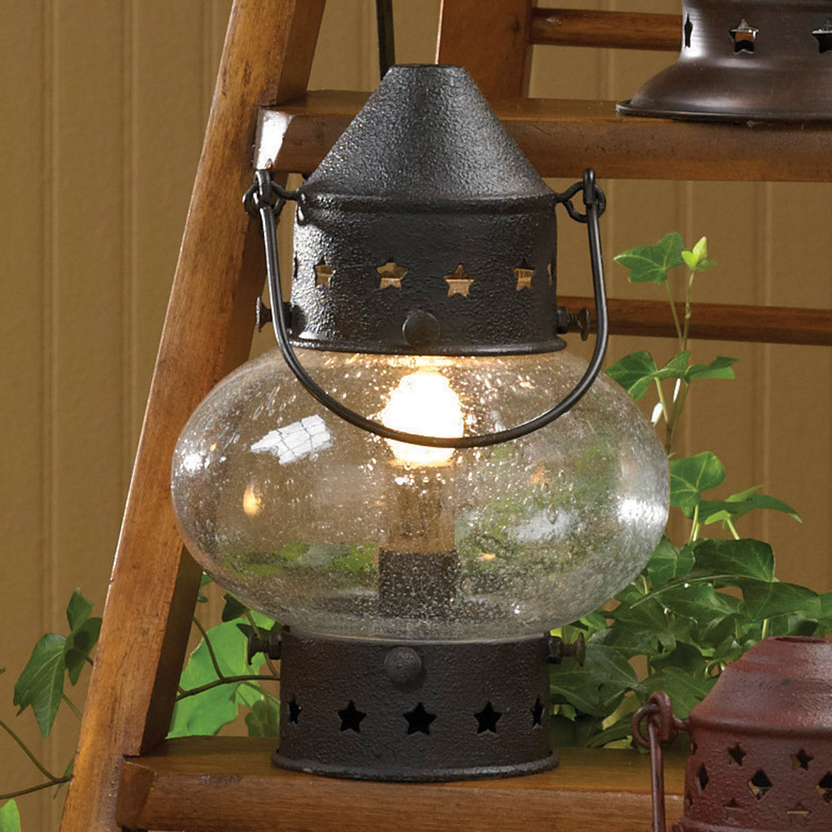 Fat Onion Lamp 9"- Black Park Designs - The Fox Decor