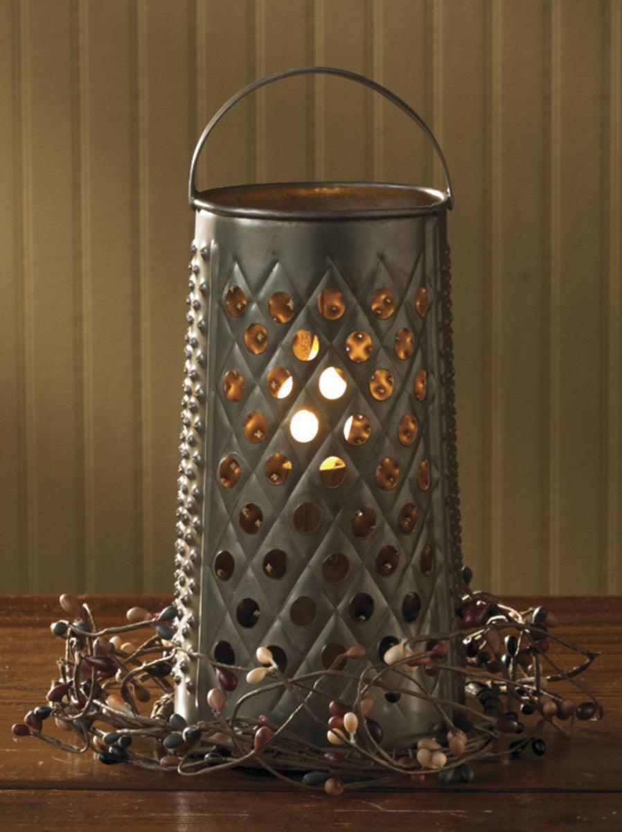 Cheese Grater Lamp - Park Designs - The Fox Decor