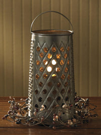 Cheese Grater Lamp - Park Designs - The Fox Decor