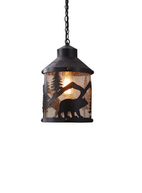 Thumbnail for Black Bear Pendant Hanging Lamp - Park Designs - The Fox Decor