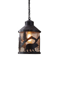 Thumbnail for Black Bear Pendant Hanging Lamp - Park Designs