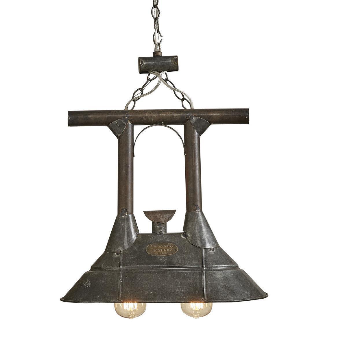 Tin Washer Double Pendant Light - Park Designs - The Fox Decor