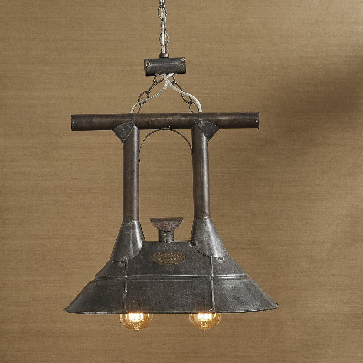 Tin Washer Double Pendant Light - Park Designs - The Fox Decor