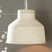Thumbnail for Cream Galvanized Pendant Light - Park Designs - The Fox Decor