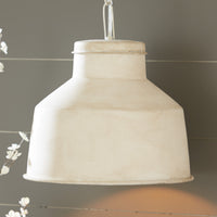Thumbnail for Cream Galvanized Pendant Light - Park Designs