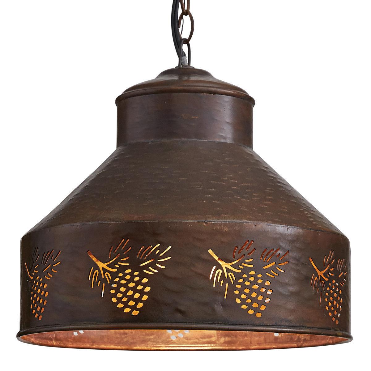 Pinecone Pendant Light - Park Designs - The Fox Decor