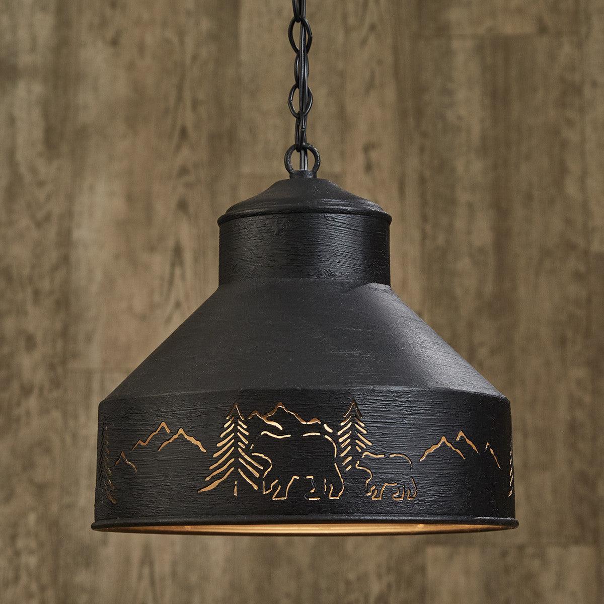Bear Country Pendant Light - Park Designs - The Fox Decor
