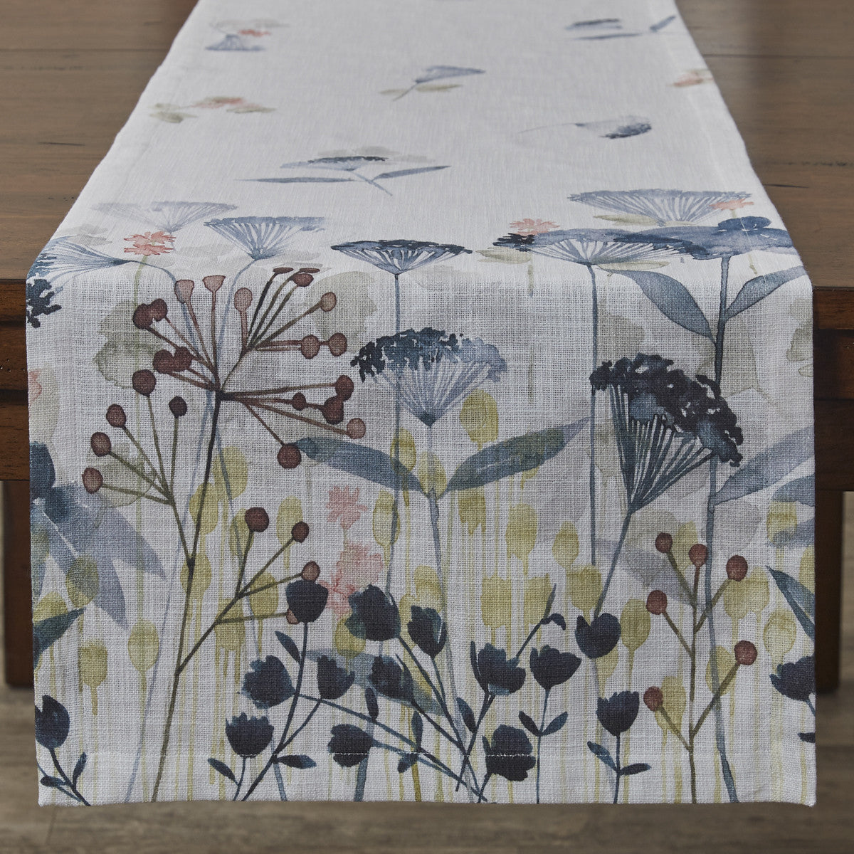 Layered Gardens Printed Table Runner - 72"L Park Designs - The Fox Decor