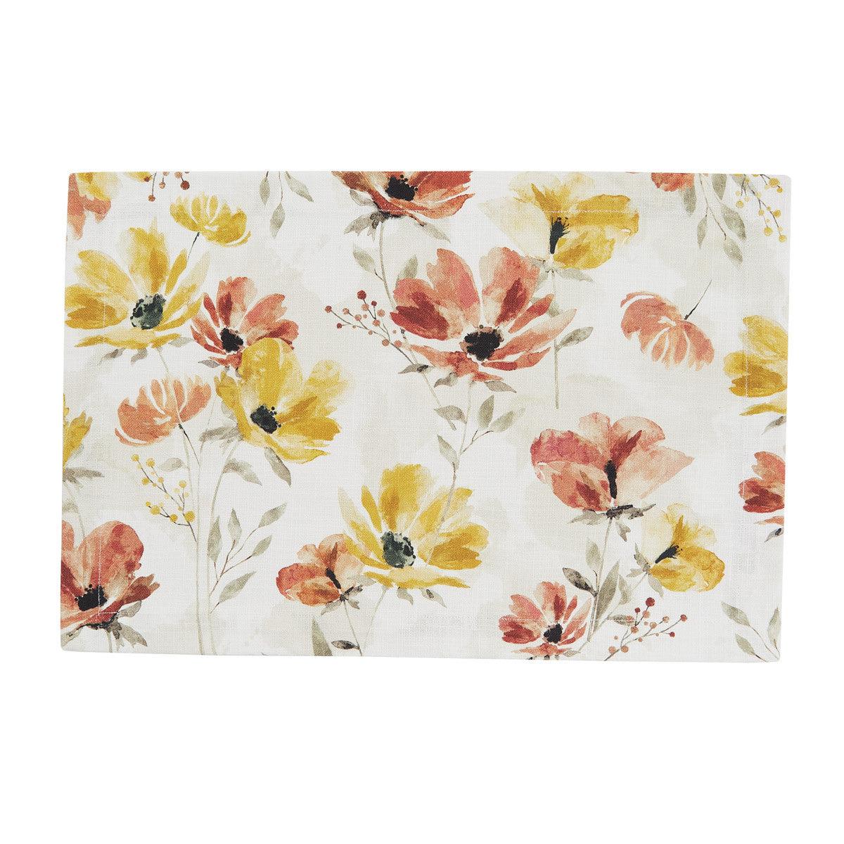 Phoenix Floral Placemat - Set Of 6 Park Designs - The Fox Decor
