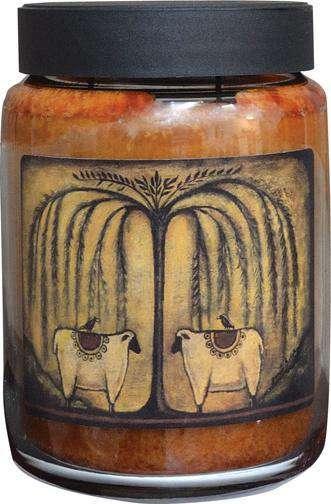26 Oz Buttered Maple Syrup Jar Candle/Willow & Sheep - The Fox Decor