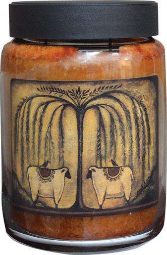 26 Oz Buttered Maple Syrup Jar Candle/Willow & Sheep Jami Boldy CWI+ 