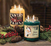 Thumbnail for 26 oz Jar Candle, Santa's Cookie Crumble, Santa's Farm Art Label Candles CWI Gifts 
