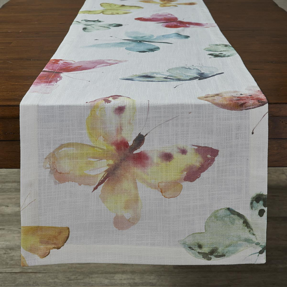 Scattered Butterfly Table Runner - 72"L Park Designs