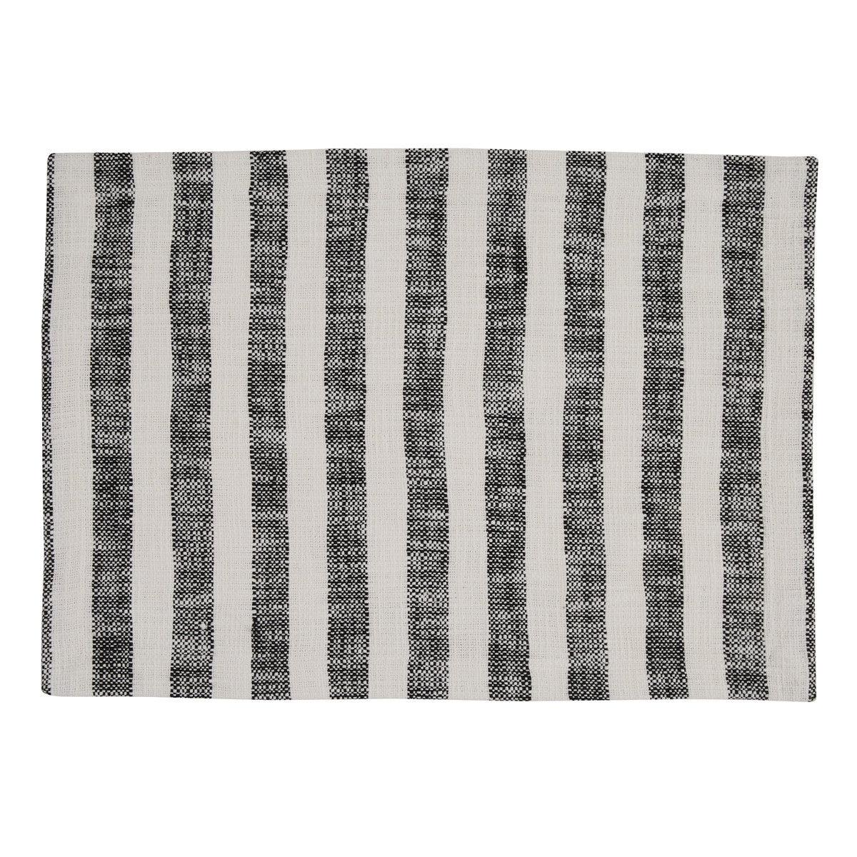 Ziva Placemat Black - Set Of 6 Park Designs - The Fox Decor