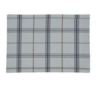 Thumbnail for Bistro Plaid Placemat - Blue Set Of 6 Park Designs