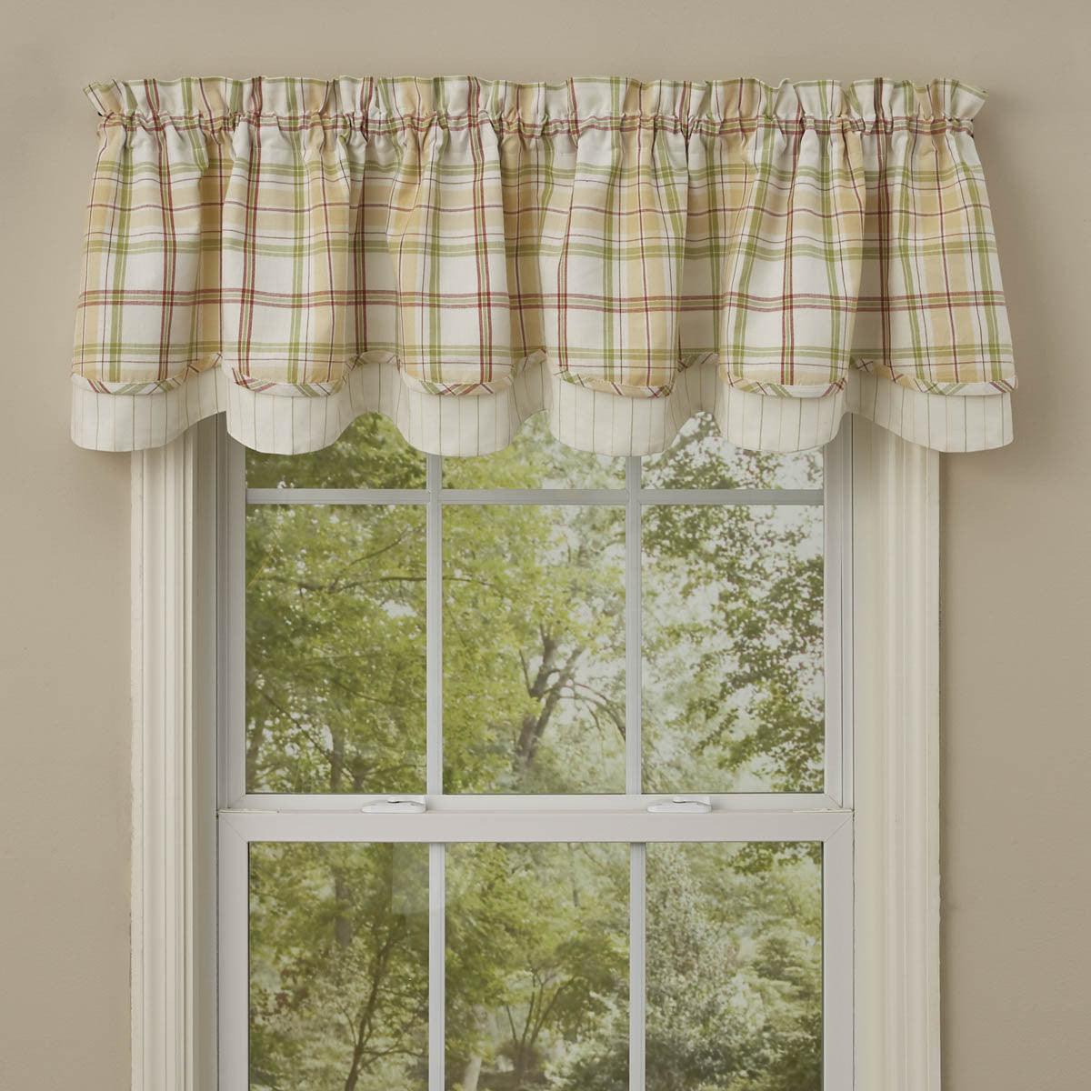 Arbor Valance - Lined Layered Park Designs