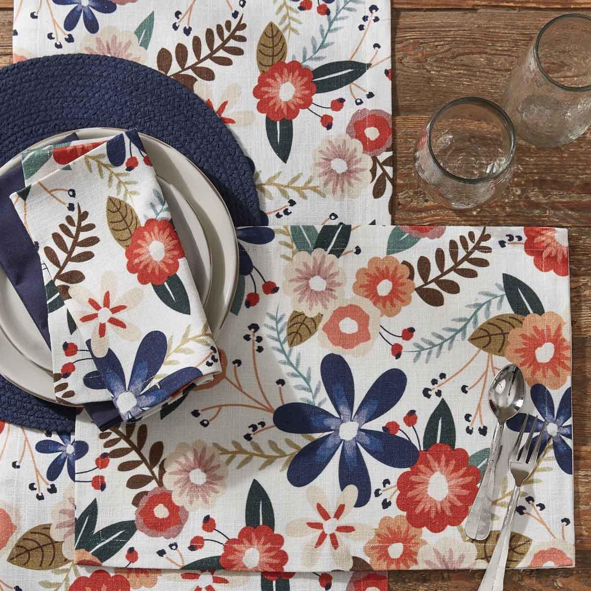 Indie Boho Printed Placemats - Set of 6 Park Designs