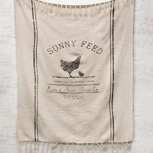 Sunny Feed Farmhouse Throw - The Fox Decor
