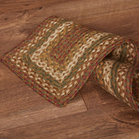 Thumbnail for Tea Cabin Jute Stair Tread Rect Latex 8.5x27 VHC Brands - The Fox Decor