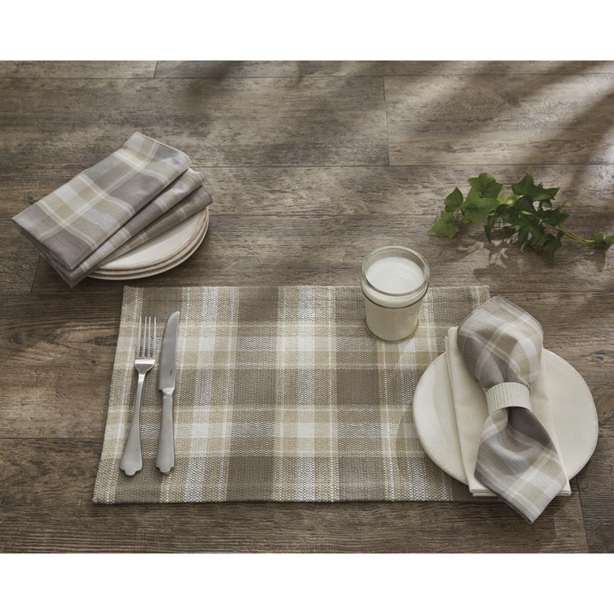 Weathered Oak Placemats - Set Of 6 Park Designs - The Fox Decor