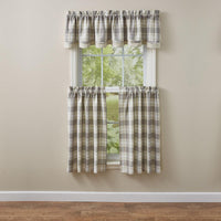 Thumbnail for Weathered Oak Valance - Lined Layered Park Designs - The Fox Decor
