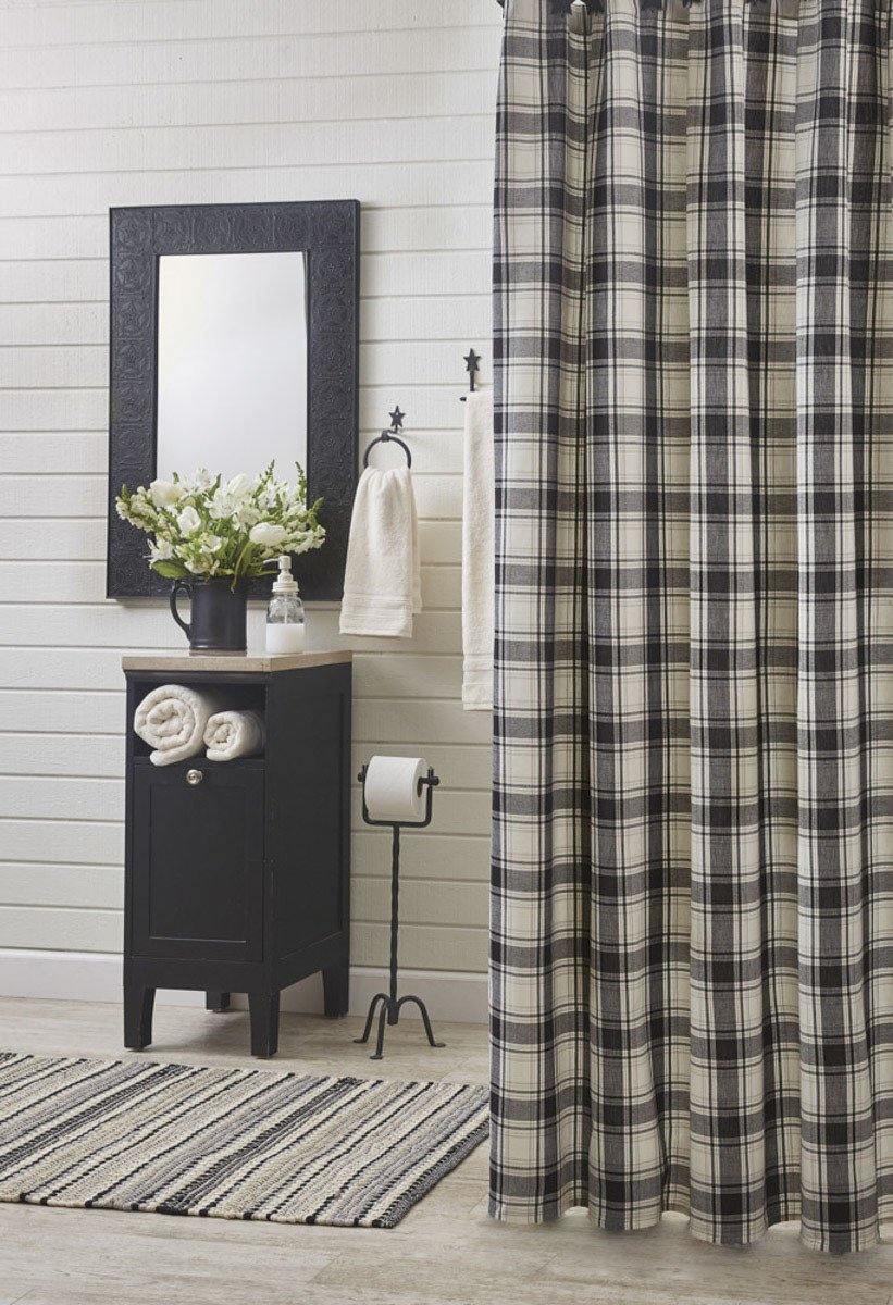 Crossroads Shower Curtain - 72" x 72" Park Designs - The Fox Decor