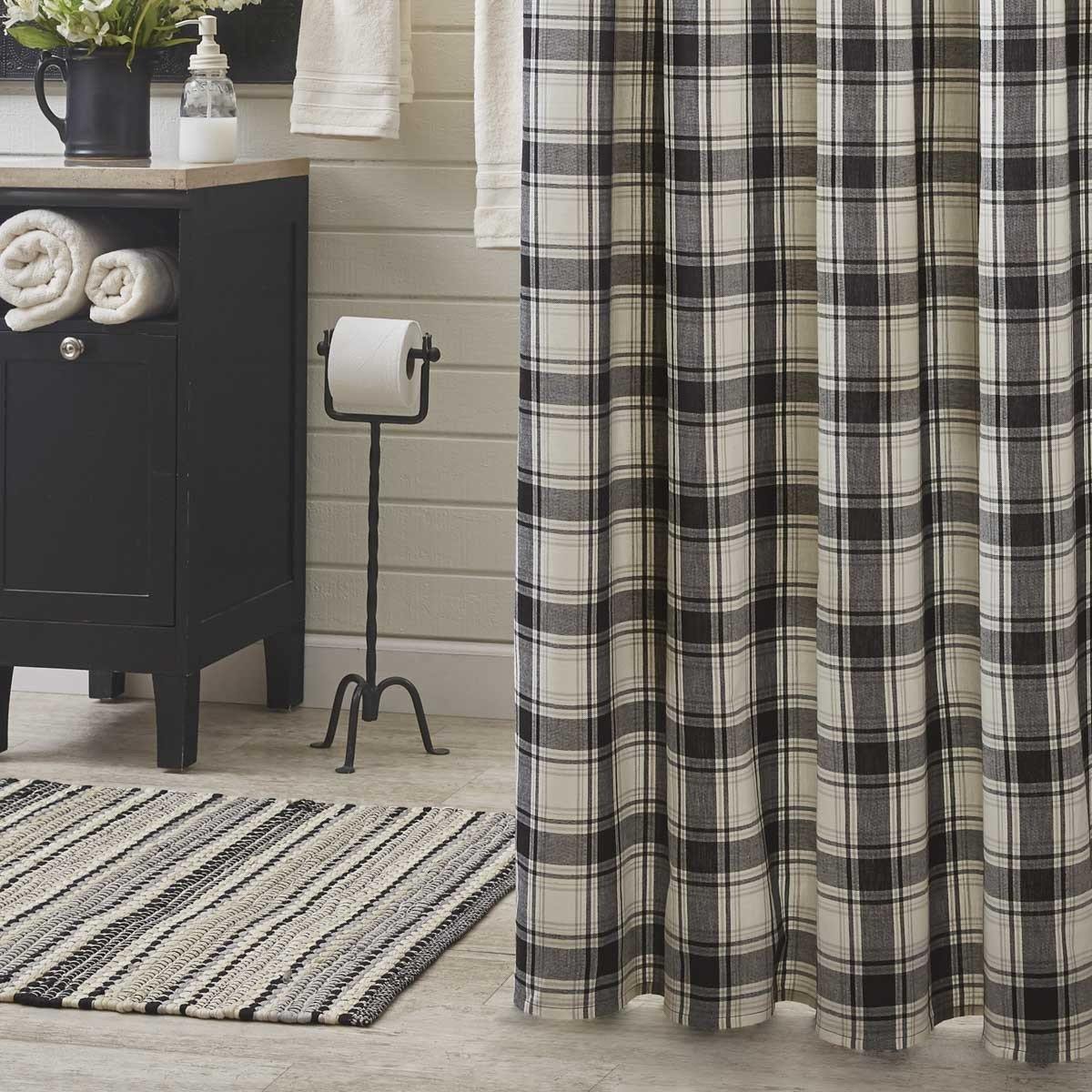 Crossroads Shower Curtain - 72" x 72" Park Designs - The Fox Decor