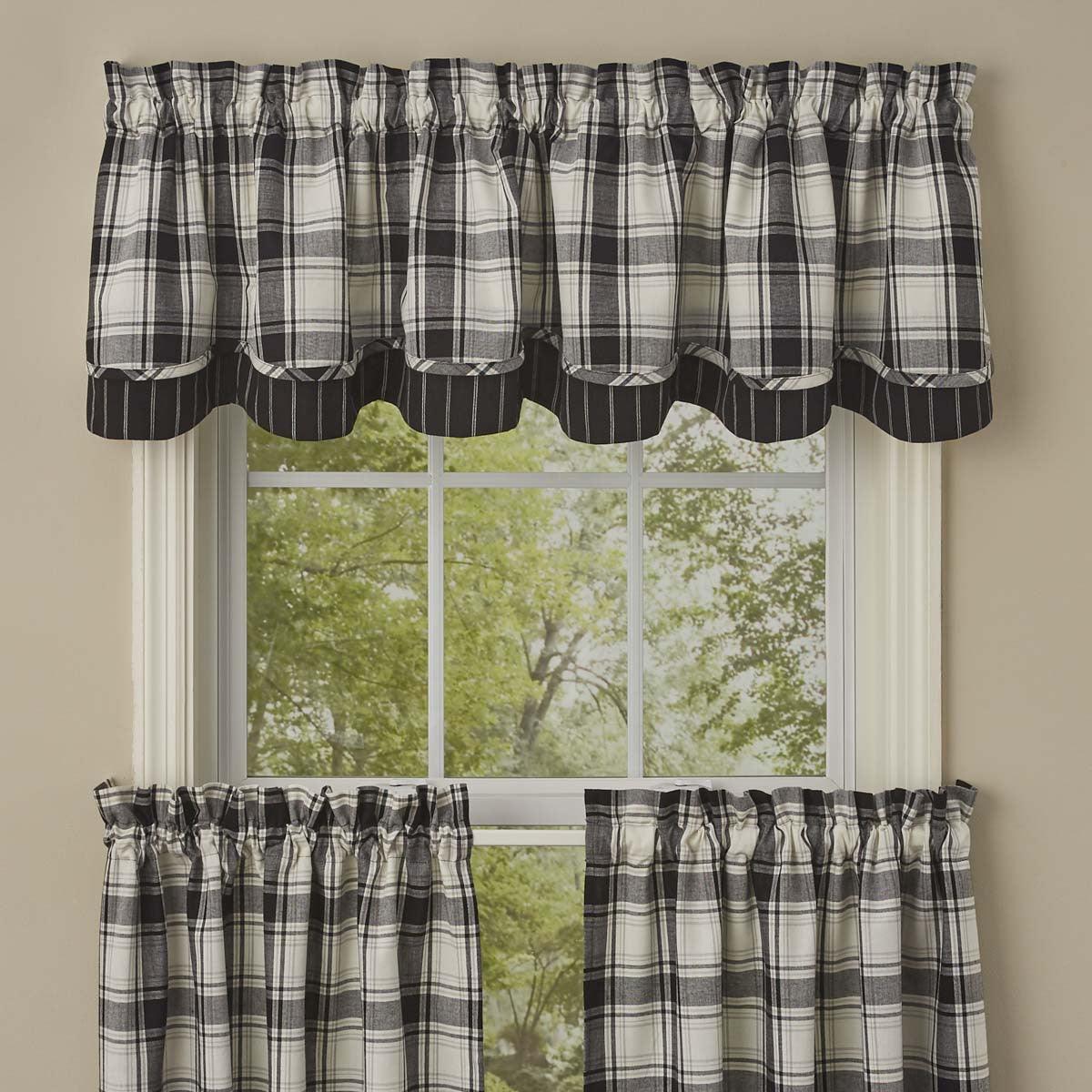 Crossroads Valance - Lined Layered Park Designs