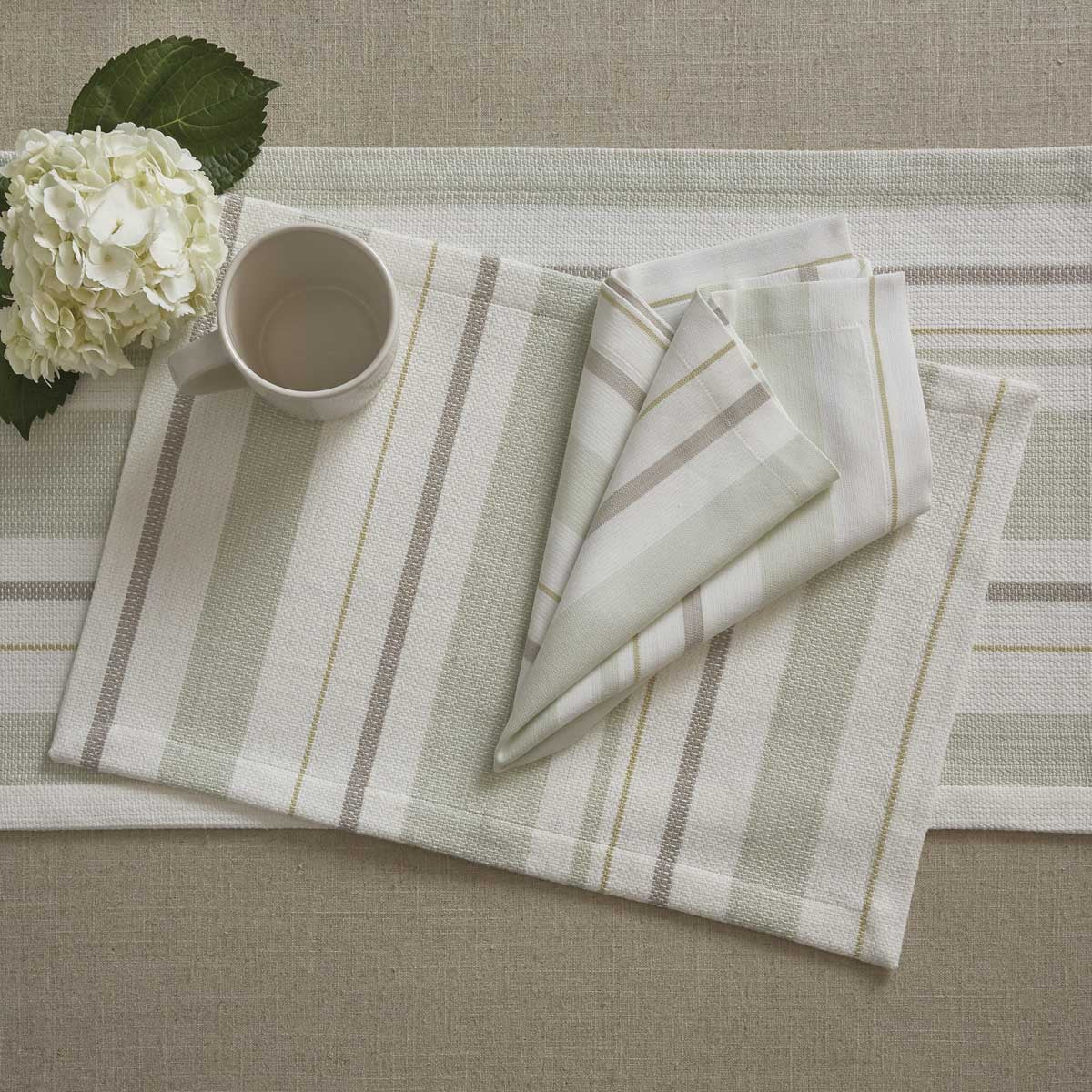 Patience Stripe Table Runner - 72"L Park Designs - The Fox Decor
