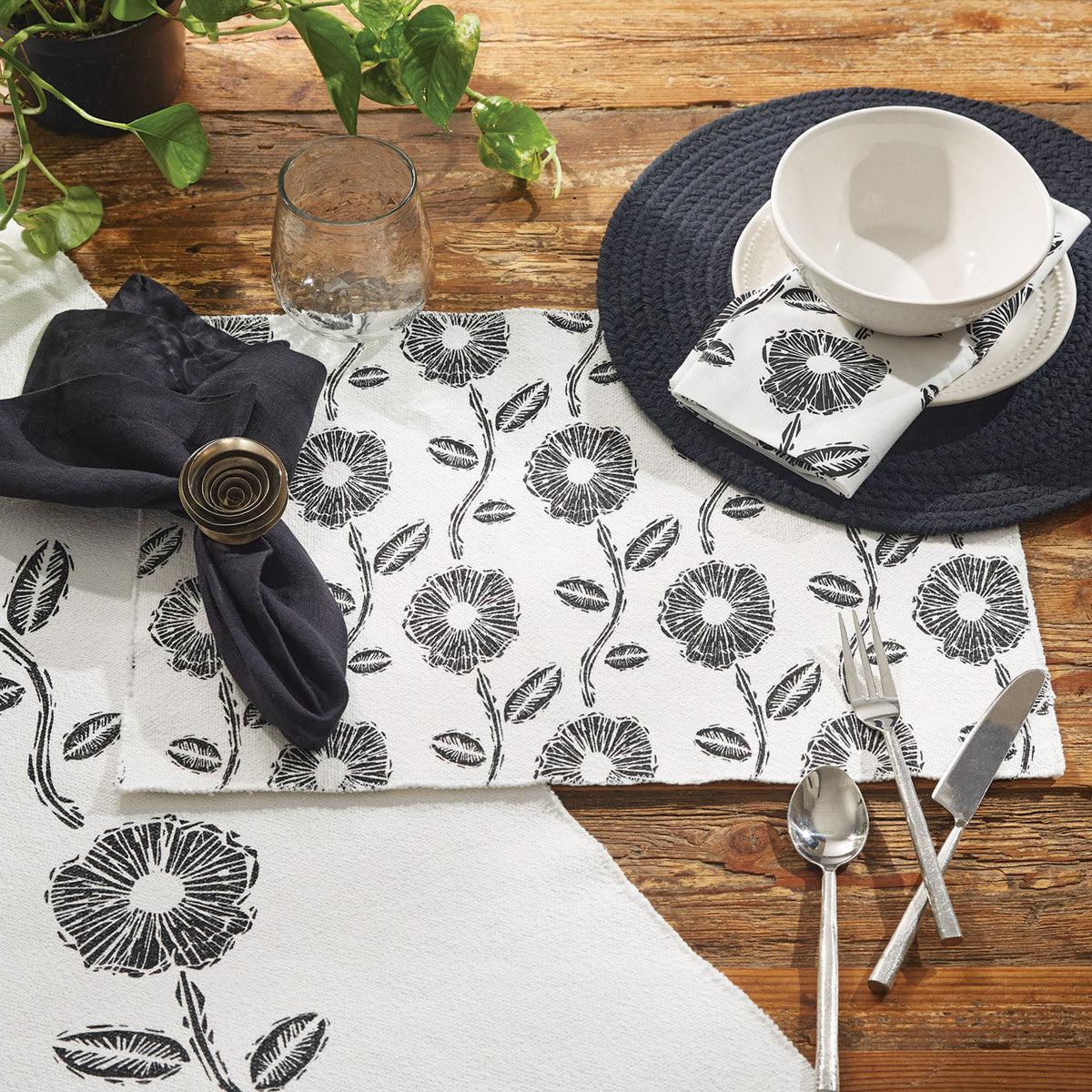 Urban Flower Placemat - Set Of 6 Park Designs - The Fox Decor
