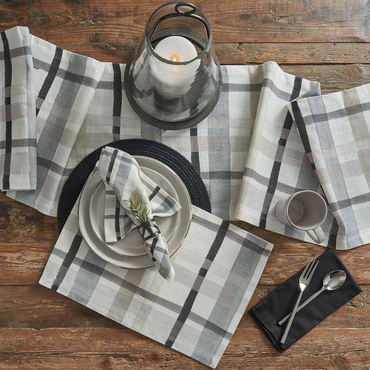 Urban Plaid Placemats - Set of 6 Park Designs