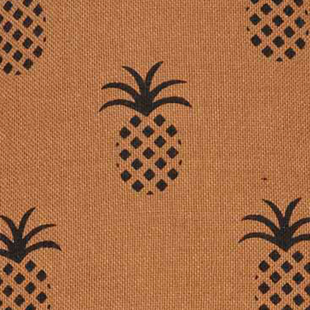 Mocha Black Pineapple Town 12" Lampshade 2R101033 - The Fox Decor