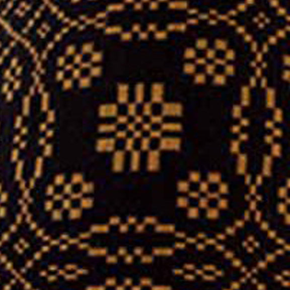 Black Mustard Loverã¦™??S Knot Jacquard 12" Lampshade 2R130011 - The Fox Decor