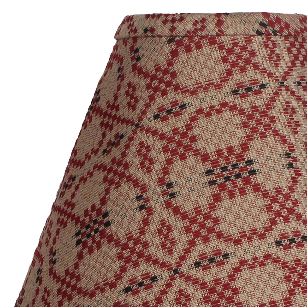 Kendall Jacquard Red 12 In Lamp Shade 2R280017 - The Fox Decor