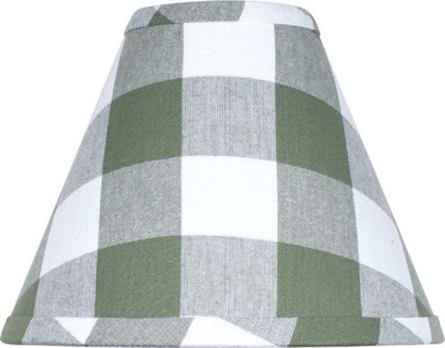 Buffalo Check Sage Lampshade 2R510009 - The Fox Decor