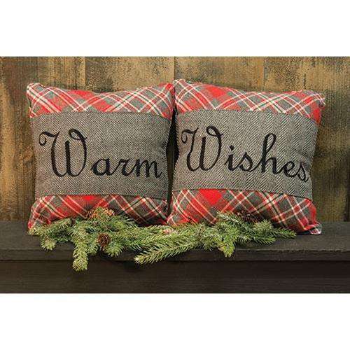 2/Set, Anderson Warm Wishes Pillows, 12" Pillows CWI+ 