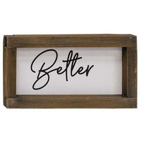 Thumbnail for 2/Set, Better Together Duo Framed Signs Farmhouse Signs CWI+ 
