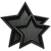 Thumbnail for 2/Set, Black Nesting Stars Wood CWI+ 
