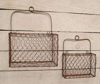 Thumbnail for 2/Set, Chicken Wire Wall Baskets Baskets CWI+ 