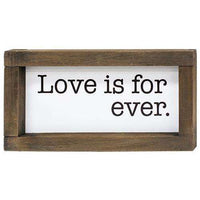 Thumbnail for 2/Set, L Is For Love Framed Duo Signs Farmhouse Signs CWI+ 