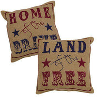 Thumbnail for 2/Set, Land of the Free Pillows Pillows CWI+ 