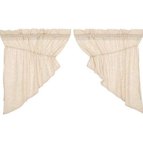 2/Set, Simple Life Flax Natural Prairie Swags, 36x36x18 - The Fox Decor