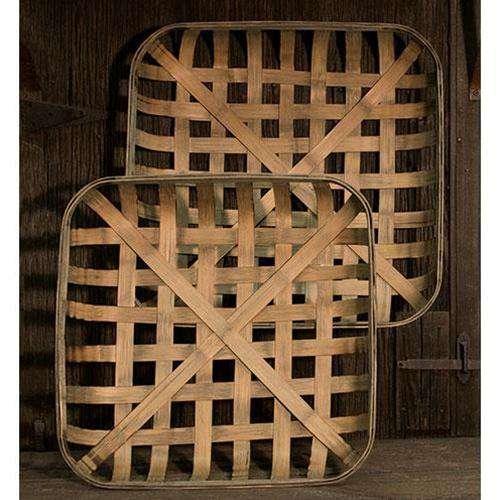 2/Set, Square Tobacco Baskets Baskets CWI+ 