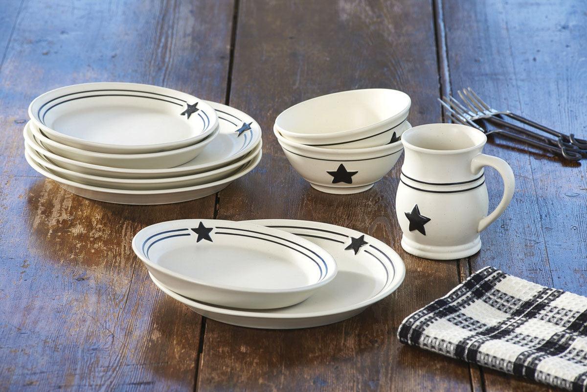 Country Star Salad Plates - Set of 8 Park Designs